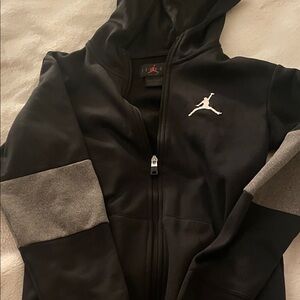 Boys Nike air Jordan zip up large